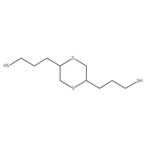 1,4-Dithiane-2,5-dipropanethiol Structure