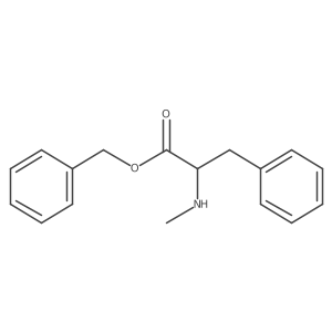 N-Methyl-D-phenylalanine phenylmethyl ester结构式