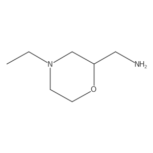 (4-Ethylmorpholin-2-yl)methanamine结构式