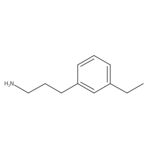 3-(3-Ethylphenyl)propan-1-amine结构式