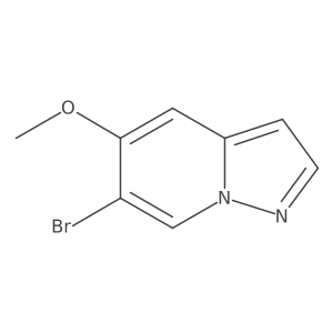6-Bromo-5-methoxypyrazolo[1,5-a]pyridine Structure