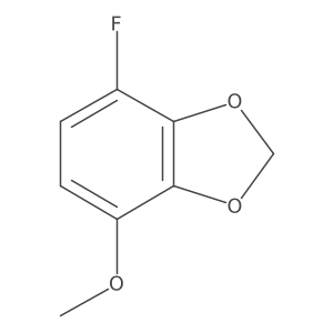 4-Fluoro-7-methoxy-1,3-benzodioxole Structure