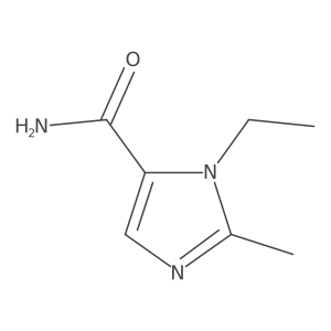 3-Ethyl-2-methylimidazole-4-carboxamide Structure