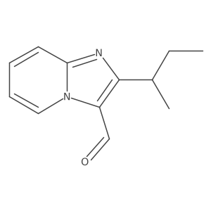 2-(Butan-2-YL)imidazo[1,2-A]pyridine-3-carbaldehyde Structure