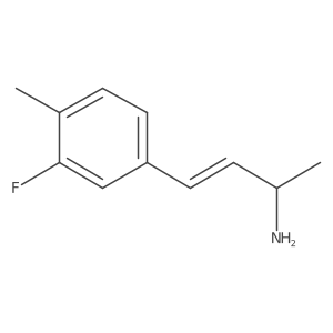 4-(3-Fluoro-4-methylphenyl)but-3-en-2-amine Structure