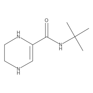 N-tert-butyl-1,2,3,4-tetrahydropyrazine-5-carboxamide Structure