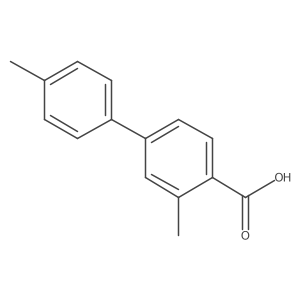 3,4'-Dimethyl-[1,1'-biphenyl]-4-carboxylic acid结构式