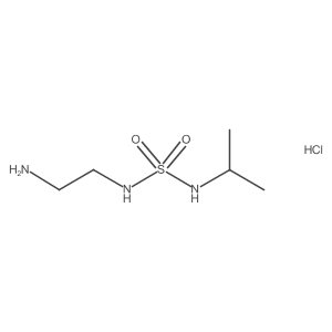 [(2-Aminoethyl)sulfamoyl](propan-2-yl)amine hydrochloride Structure
