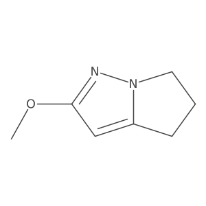 2-methoxy-4H,5H,6H-pyrrolo[1,2-b]pyrazole结构式