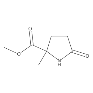 methyl (2R)-2-methyl-5-oxopyrrolidine-2-carboxylate Structure