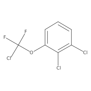 2,3-Dichloro-(chlorodifluoromethoxy)benzene Structure