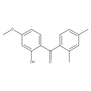 (2,4-Dimethylphenyl)(2-hydroxy-4-methoxyphenyl)methanone Structure