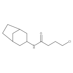 N-{bicyclo[3.2.1]octan-3-yl}-4-chlorobutanamide结构式