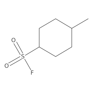4-Methylcyclohexane-1-sulfonyl fluoride结构式