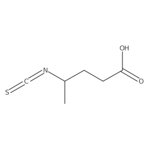 4-Isothiocyanatopentanoic acid结构式
