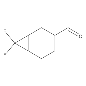 7,7-Difluorobicyclo[4.1.0]heptane-3-carbaldehyde结构式