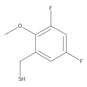 (3,5-Difluoro-2-methoxyphenyl)methanethiol结构式