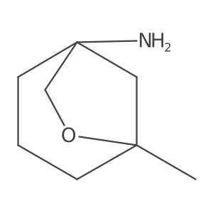 5-Methyl-6-oxabicyclo[3.2.1]octan-1-amine结构式
