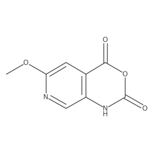 6-Methoxy-2H-pyrido[3,4-D][1,3]oxazine-2,4(1H)-dione Structure