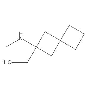 [2-(Methylamino)spiro[3.3]heptan-2-yl]methanol Structure