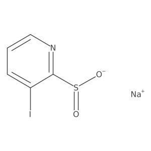 Sodium 3-iodopyridine-2-sulfinate Structure