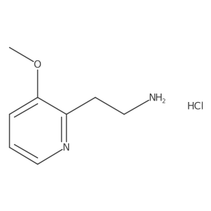 2-(3-Methoxypyridin-2-yl)ethan-1-amine hydrochloride Structure