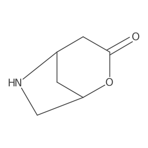(1S,5S)-2-oxa-6-azabicyclo[3.2.1]octan-3-one Structure