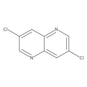 3,7-Dichloro-1,5-naphthyridine结构式
