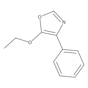 5-Ethoxy-4-phenyl-oxazole结构式