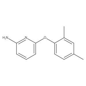 6-(2,4-Dimethylphenoxy)pyridin-2-amine Structure