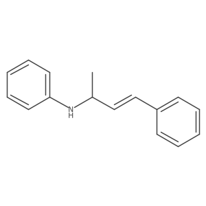N-[(1R,2E)-1-Methyl-3-phenyl-2-propen-1-yl]benzenamine Structure
