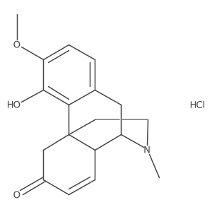 Thebainone hydrochloride结构式