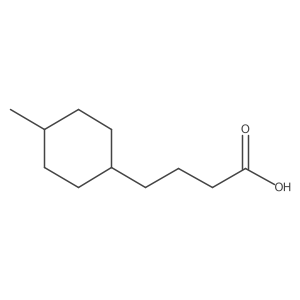 4-(4-methylcyclohexyl)butanoic Acid结构式