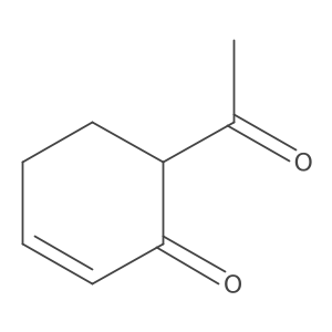 6-Acetylcyclohex-2-enone结构式