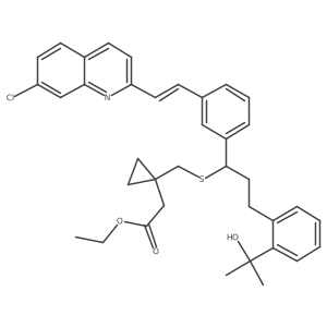 Montelukast Ethyl Ester结构式