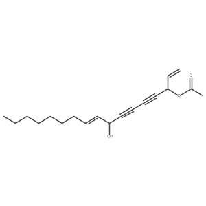 3-O-Acetylfalcarindiol Structure