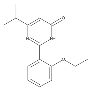 2-(2-ethoxyphenyl)-6-isopropylpyrimidin-4(3H)-one Structure