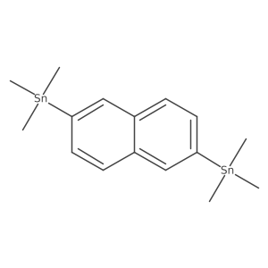2,6-Bis(trimethylstannyl)naphthalene Structure