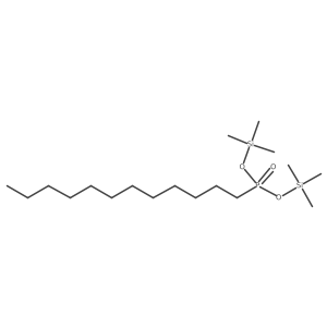 Bis(trimethylsilyl)dodecylphosphonate结构式