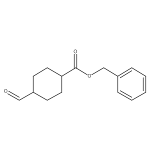 Benzyl trans-4-formylcyclohexanecarboxylate结构式