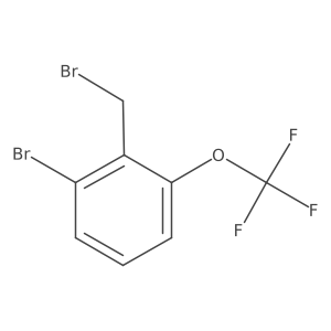 1-Bromo-2-(bromomethyl)-3-[(trifluoromethyl)oxy]benzene Structure