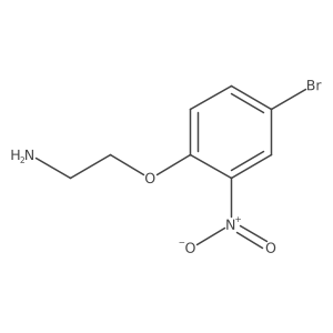 2-(4-Bromo-2-nitrophenoxy)ethan-1-amine Structure
