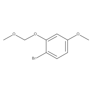1-Bromo-4-methoxy-2-(methoxymethoxy)benzene结构式
