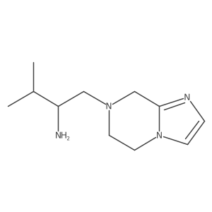 Imidazo[1,2-a]pyrazine-7(8h)-ethanamine,5,6-dihydro-a-(1-methylethyl)- Structure
