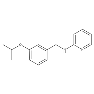 N-(3-Isopropoxybenzyl)pyridin-2-amine结构式