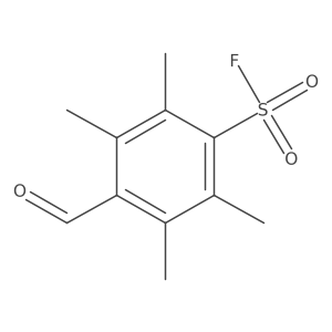 4-Formyl-2,3,5,6-tetramethylbenzenesulfonyl fluoride结构式