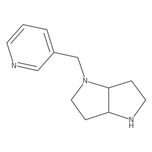 (3aR,6aS)-1-(pyridin-3-ylmethyl)octahydropyrrolo[3,2-b]pyrrole Structure