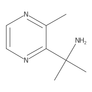 2-(3-Methylpyrazin-2-yl)propan-2-amine Structure