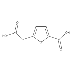 5-Carboxyfuran-2-acetic acid结构式