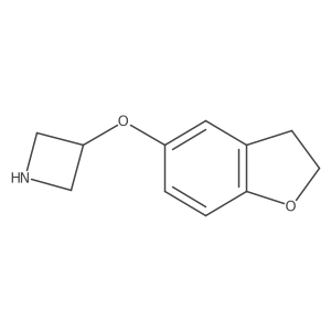 3-((2,3-Dihydrobenzofuran-5-yl)oxy)azetidine Structure